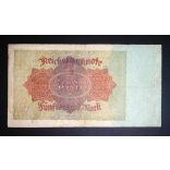Germany 5000 Mark 1922 F