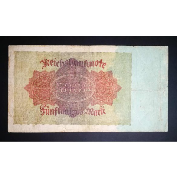 Germany 5000 Mark 1922 F