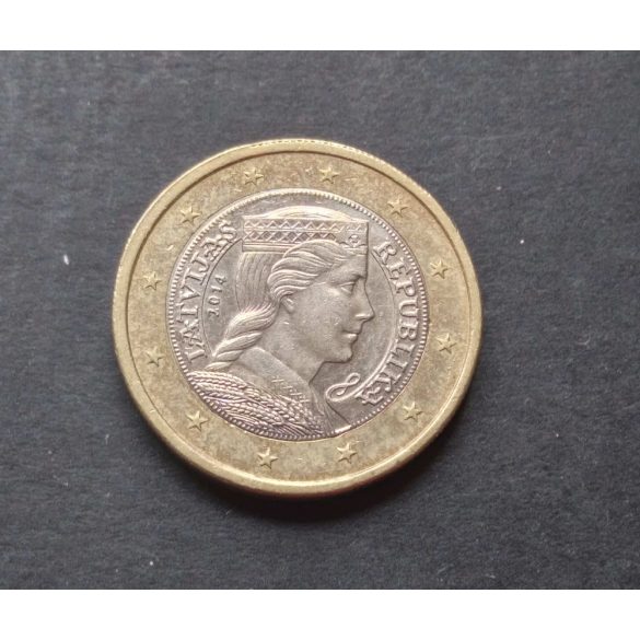 Lettország 1 Euro 2014 aUNC