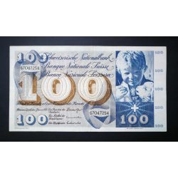 Switzerland 100 Francs 1969 VF