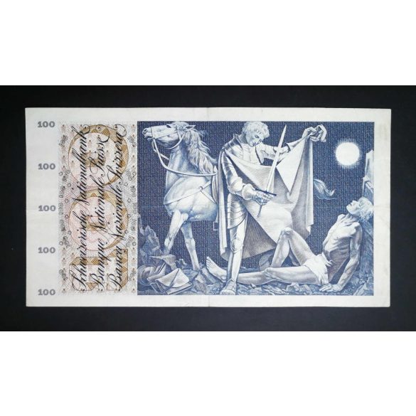 Switzerland 100 Francs 1969 VF