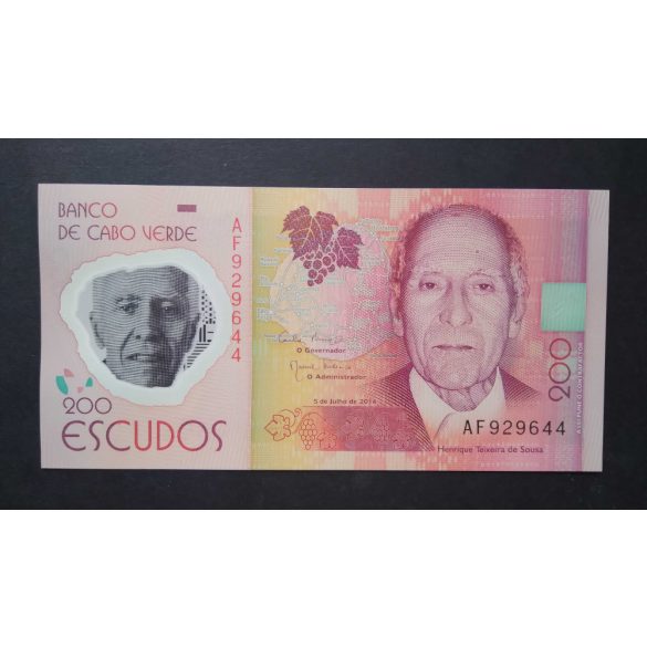 Cape Verde 200 Escudos 2014 UNC 