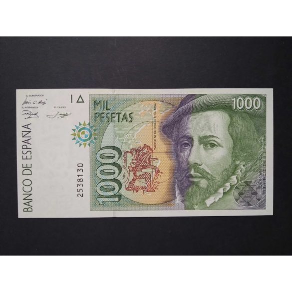 Spanyolország 1000 Pesetas 1992 Unc