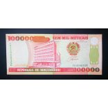 Mozambique 100000 Meticais 1993 UNC