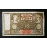 Hollandia 100 Gulden 1942 XF