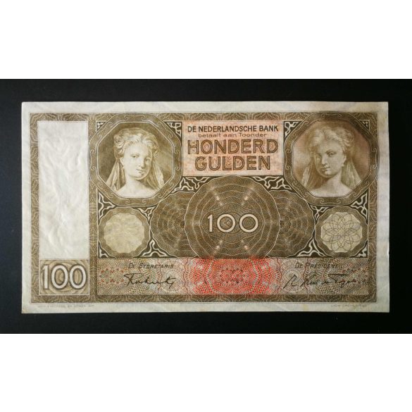 Hollandia 100 Gulden 1942 XF