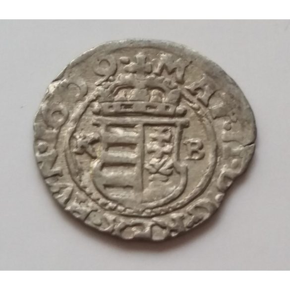 Hungary Mathias II. Denar 1609 0,581 g silver