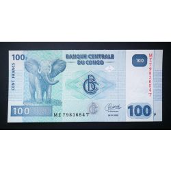 Congo 100 Francs 2022 Unc