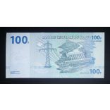Congo 100 Francs 2022 Unc