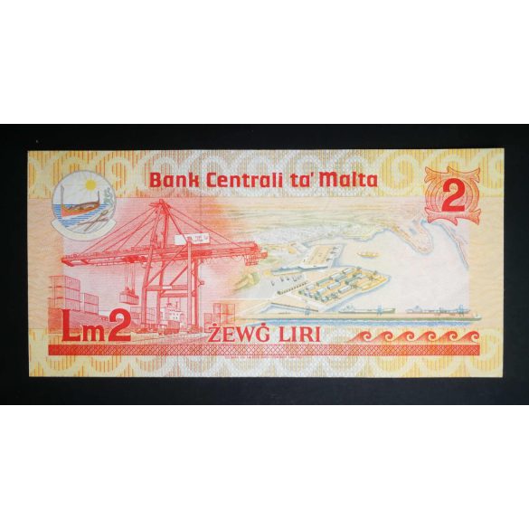 Malta 2 Liri 1986 VF