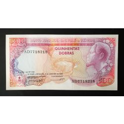 Sao Tome and Principe 500 Dobras 1989 UNC