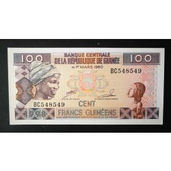 Guinea 100 Francs 1998 Unc