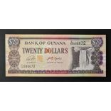 Guyana 20 Dollars 2018 UNC