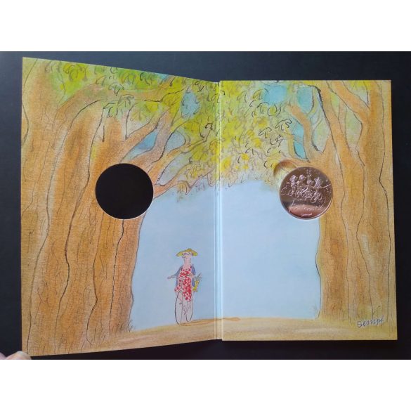 France 10 Euro 2014 Fraternité commemorative coin in decorative packaging