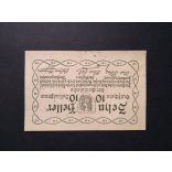 Austria 10 Heller 1920 VF+ Bell a.d. Pram 