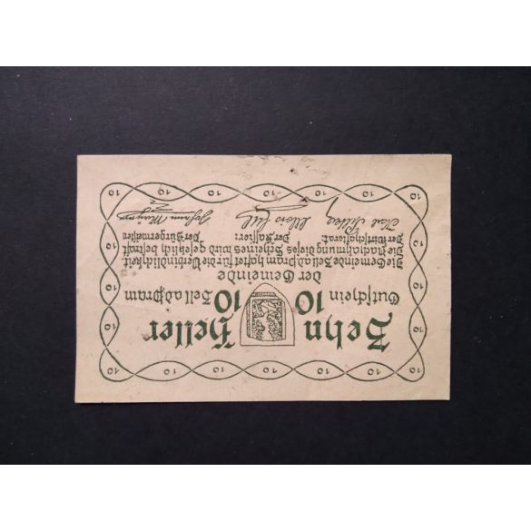 Austria 10 Heller 1920 VF+ Bell a.d. Pram 