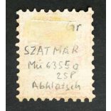 Magyarország 1867 Könyvnyomat 5 kr. SZATMÁR, Gudlin:40 D