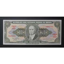 Brazil 10 Cruzeiros/1 Centavo 1966 UNC