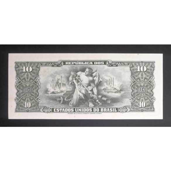 Brazil 10 Cruzeiros/1 Centavo 1966 UNC