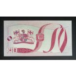 Saint Helena 10 Pounds 2004 UNC