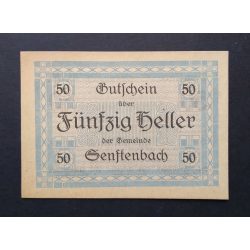 Austria 50 Heller 1920 Unc Senftenbach 