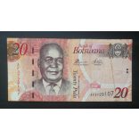 Botswana 20 Pula 2014 F