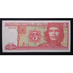 Kuba 3 Pesos 2005 Unc 