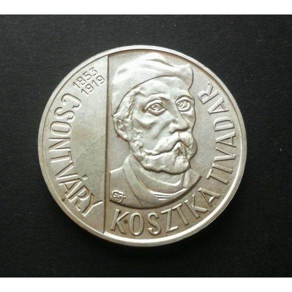 Magyarország 200 Forint 1977 UNC Csontváry Kosztka Tivadar emlékére ezüst 28 g 