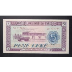 Albania 5 Leke 1964 Unc-