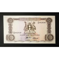 Uganda 10 Shillings 1966 UNC-