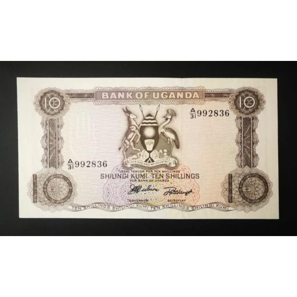 Uganda 10 Shillings 1966 UNC