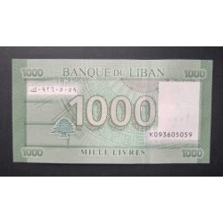 Lebanon 1000 Livres 2016 UNC