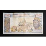 West African States, Ivory Coast 5000 Francs 1985 F