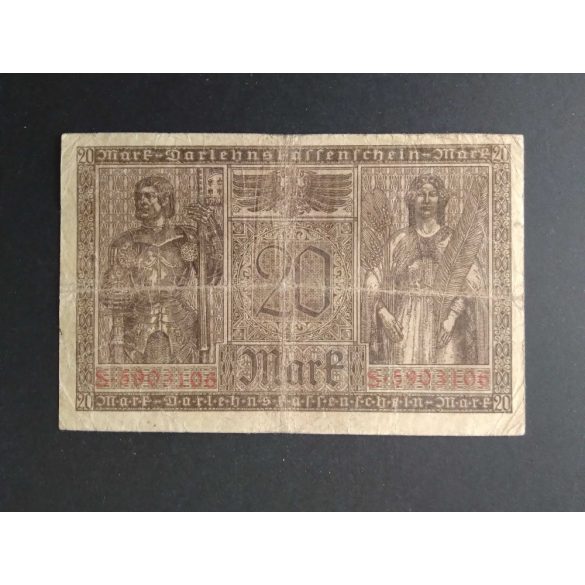 Germany 20 Mark 1918 VG+