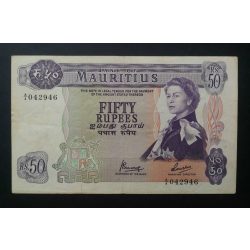 Mauritius 50 Rupees 1967 F