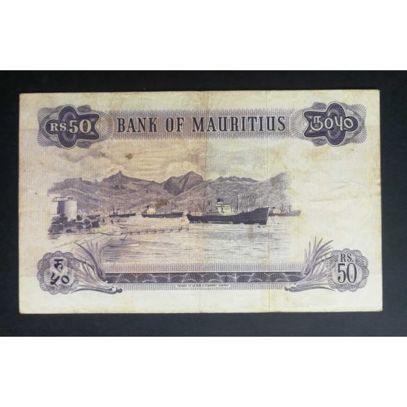 Mauritius 50 Rupees 1967 F