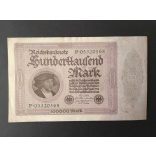 Germany 100000 Mark 1923 XF