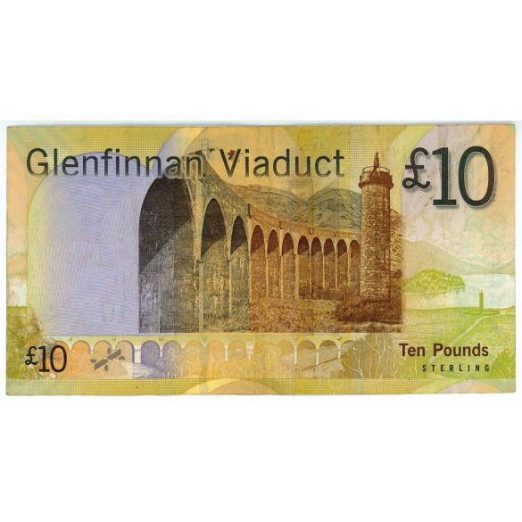 Scotland 10 Pounds 2007 VF+