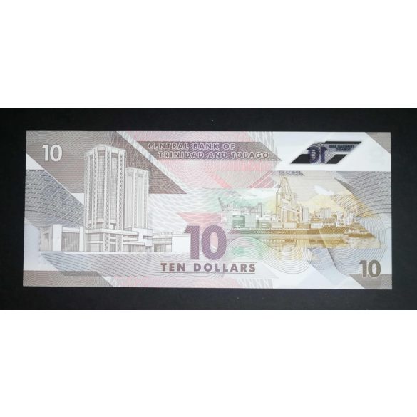 Trinidad and Tobago 10 Dollars 2020 UNC