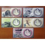 Aldabra-sziget 5, 20, 50, 100, 200 Dollars 2019 UNC 