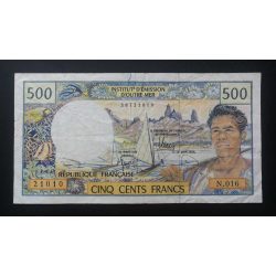 Francia csendes-óceáni területek 500 Francs 2007 F