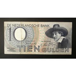 Hollandia 10 Gulden 1943 F+