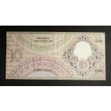 Hollandia 10 Gulden 1943 F+