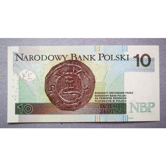 Lengyelország 10 Zlotych 2016 Unc