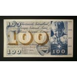 Switzerland 100 Francs 1967 VF