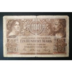   Germany 100 Mark KOWNO Poland, Lithuania, Latvia occupation 1918 F