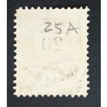 Hungary 1881 Letter, coloured cipher 20 kr. perf 11 1/2 (B)rdove(c) used