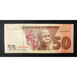 Zimbabwe 50 Dollars 2020/21 UNC 