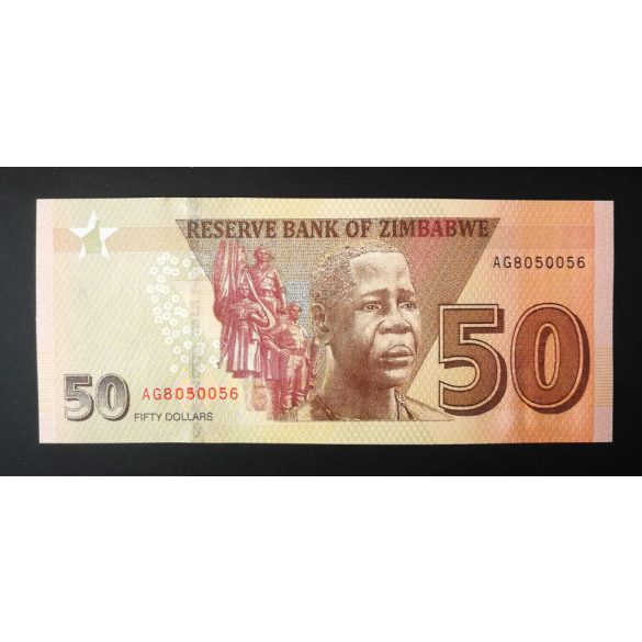 Zimbabwe 50 Dollars 2020/21 UNC 
