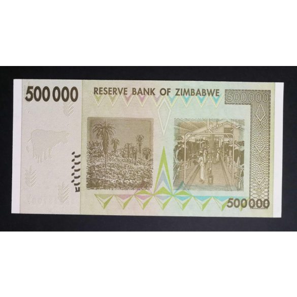 Zimbabwe 500000 Dollars 2008 UNC